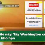 Hè này Tây Washington có thể khô hạn