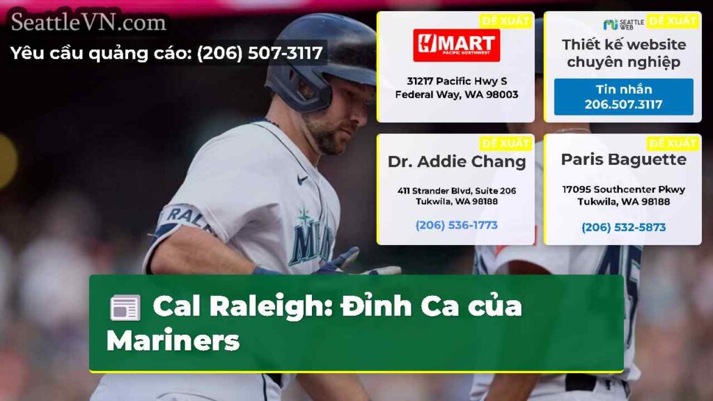 Cal Raleigh: Đỉnh Ca của Mariners