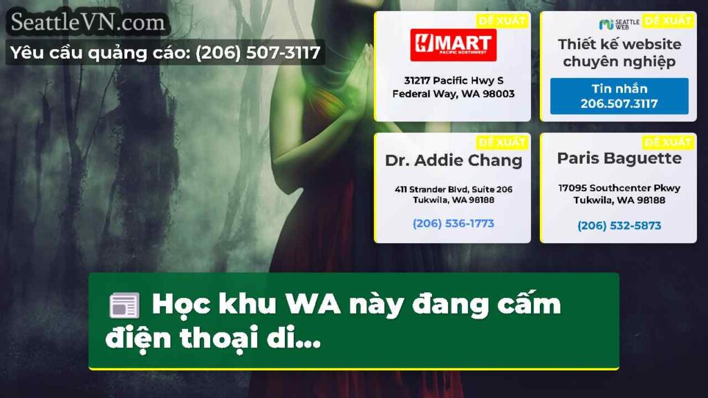 Học khu WA này đang cấm điện thoại di...