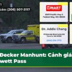 Đecker Manhunt Cảnh giác ở Blewett Pass
