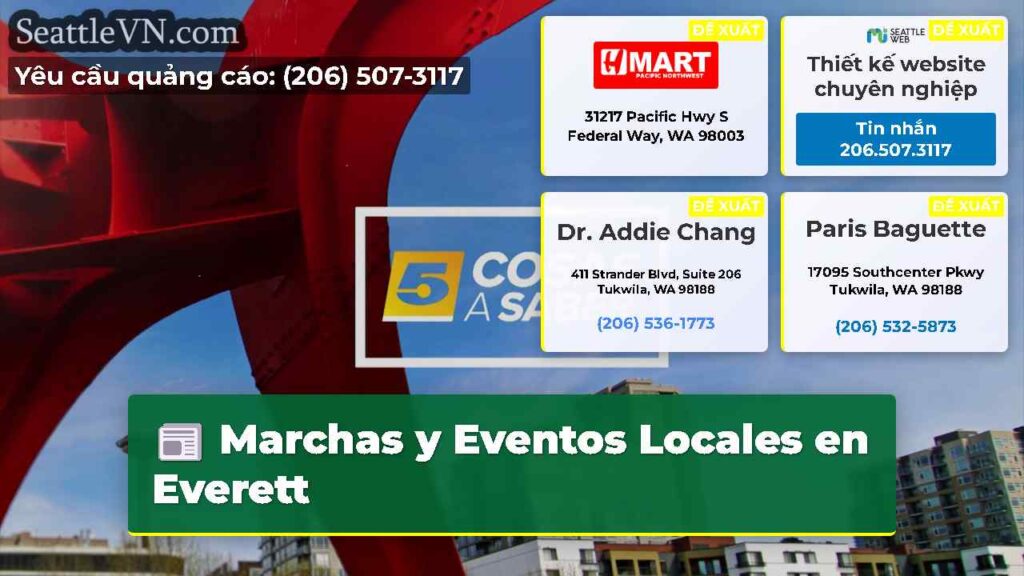 Marchas y Eventos Locales en Everett