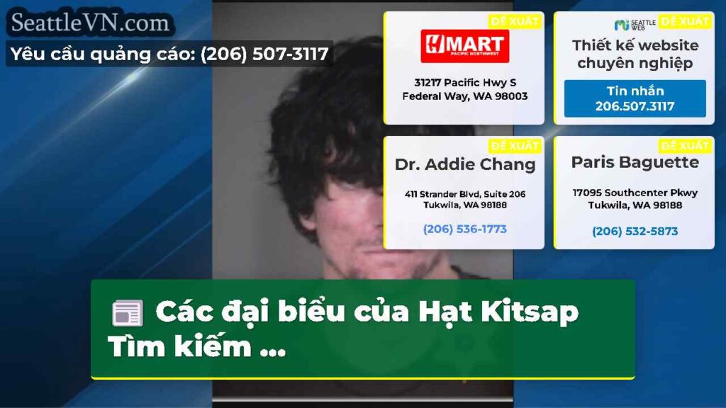 Các đại biểu của Hạt Kitsap Tìm kiếm ...