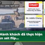 Hành khách đã thực hiện nhận xét flip…