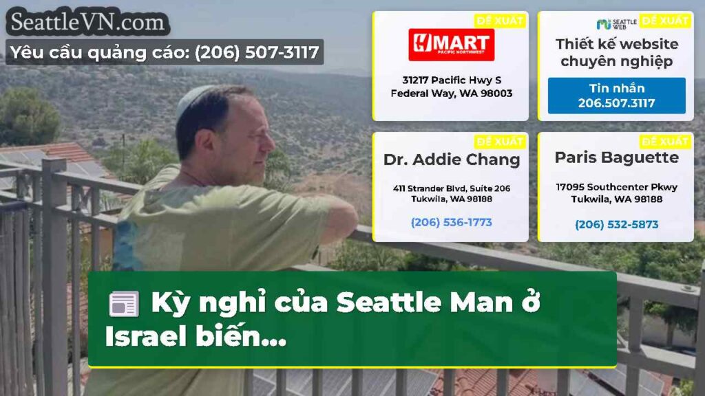 Kỳ nghỉ của Seattle Man ở Israel biến...
