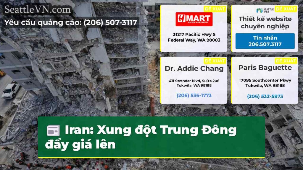 Iran: Xung đột Trung Đông đẩy giá lên