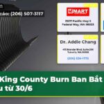 King County Burn Ban Bắt Đầu từ 30/6