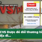 CVS Dược để đổi thương hiệu 20 địa đi…