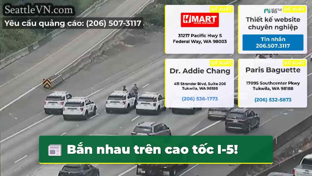 Bắn nhau trên cao tốc I-5!