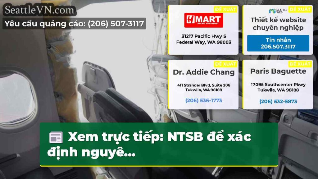 Xem trực tiếp: NTSB để xác định nguyê...