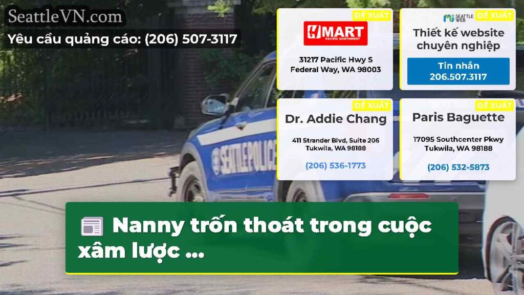 Nanny trốn thoát trong cuộc xâm lược ...