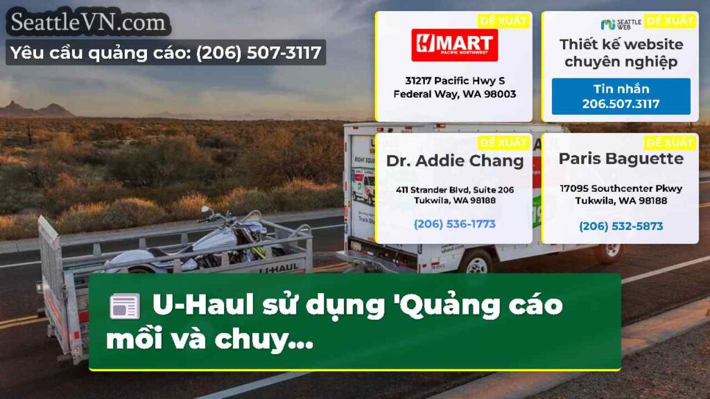 U-Haul sử dụng 'Quảng cáo mồi và chuy...