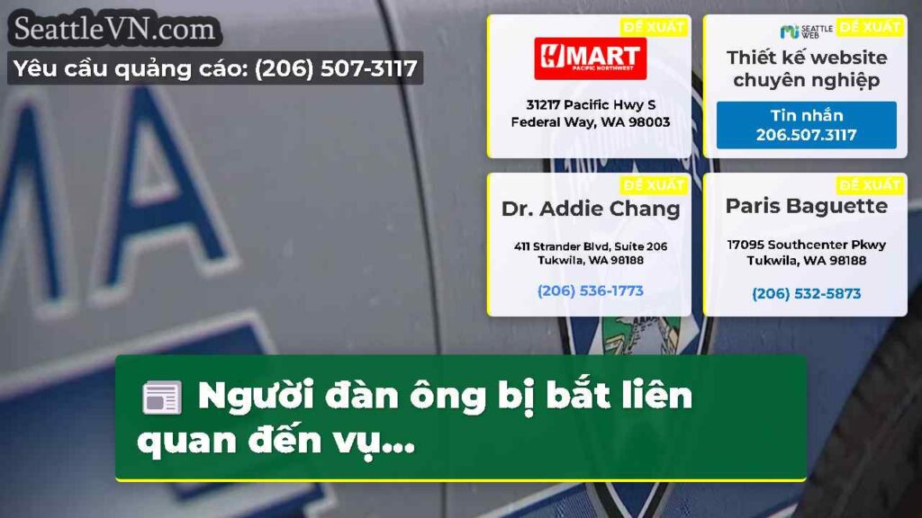 Người đàn ông bị bắt liên quan đến vụ...