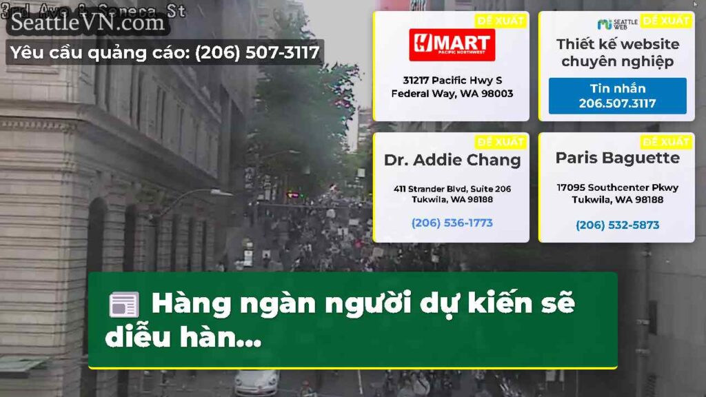 Hàng ngàn người dự kiến ​​sẽ diễu hàn...