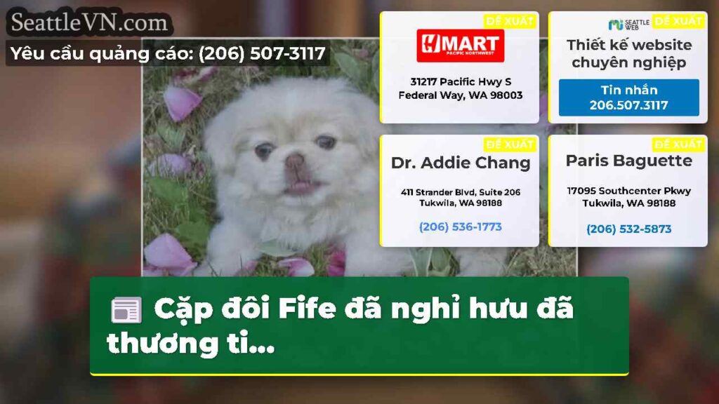 Cặp đôi Fife đã nghỉ hưu đã thương ti...