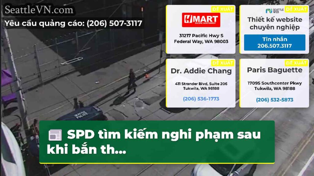 SPD tìm kiếm nghi phạm sau khi bắn th...