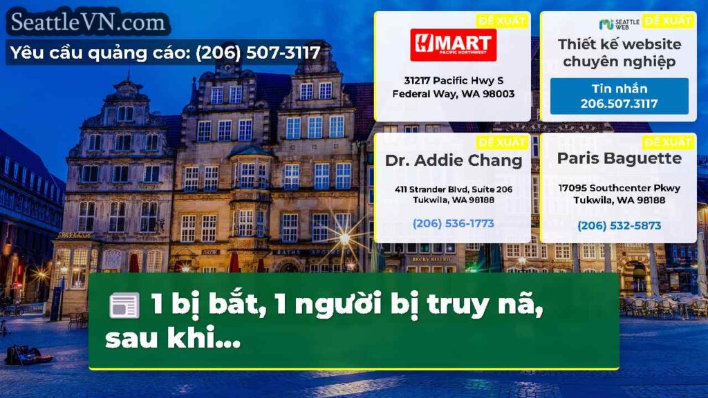 1 bị bắt, 1 người bị truy nã, sau khi...