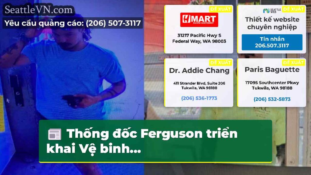 Thống đốc Ferguson triển khai Vệ binh...