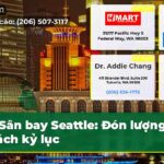 Sân bay Seattle Đón lượng khách kỷ lục