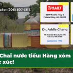 Chai nước tiểu Hàng xóm bức xúc!