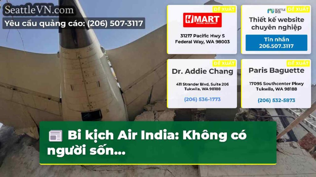Bi kịch Air India: Không có người sốn...