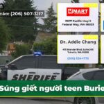 Súng giết người teen Burien