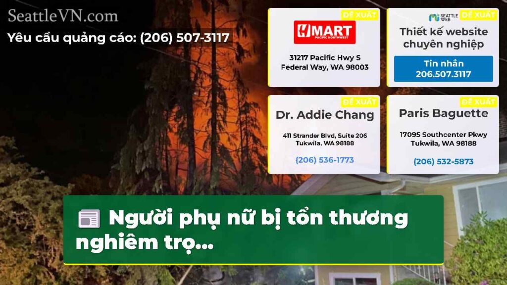 Người phụ nữ bị tổn thương nghiêm trọ...