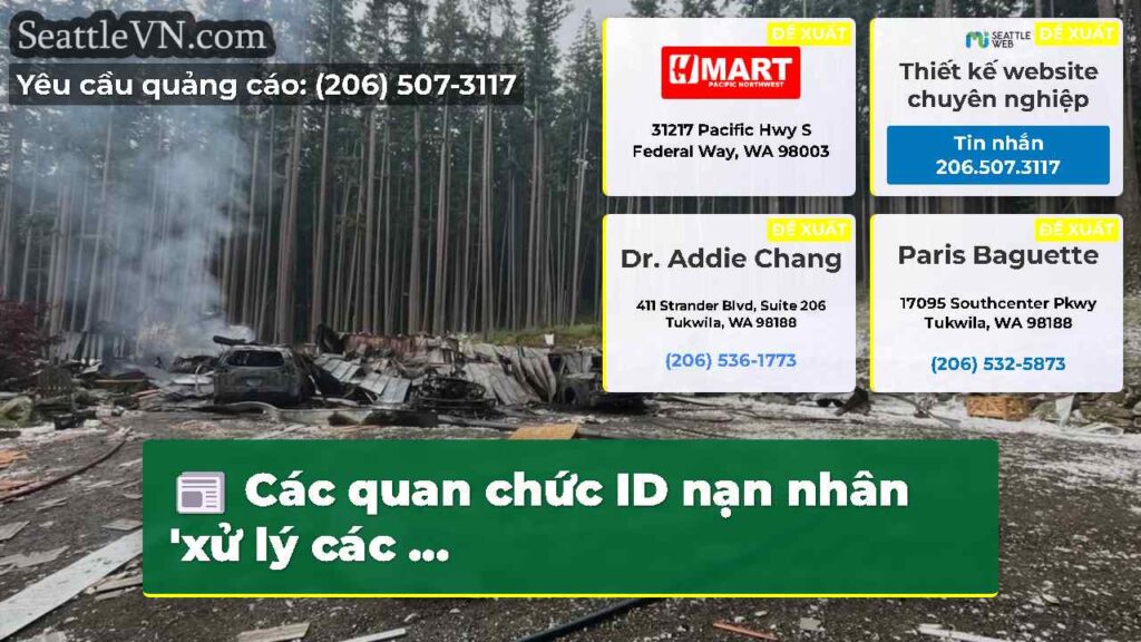 Các quan chức ID nạn nhân 'xử lý các ...