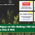 Nguy cơ tắc đường I-90 vào mùa thu ở WA