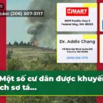 Một số cư dân được khuyến khích sơ tá…