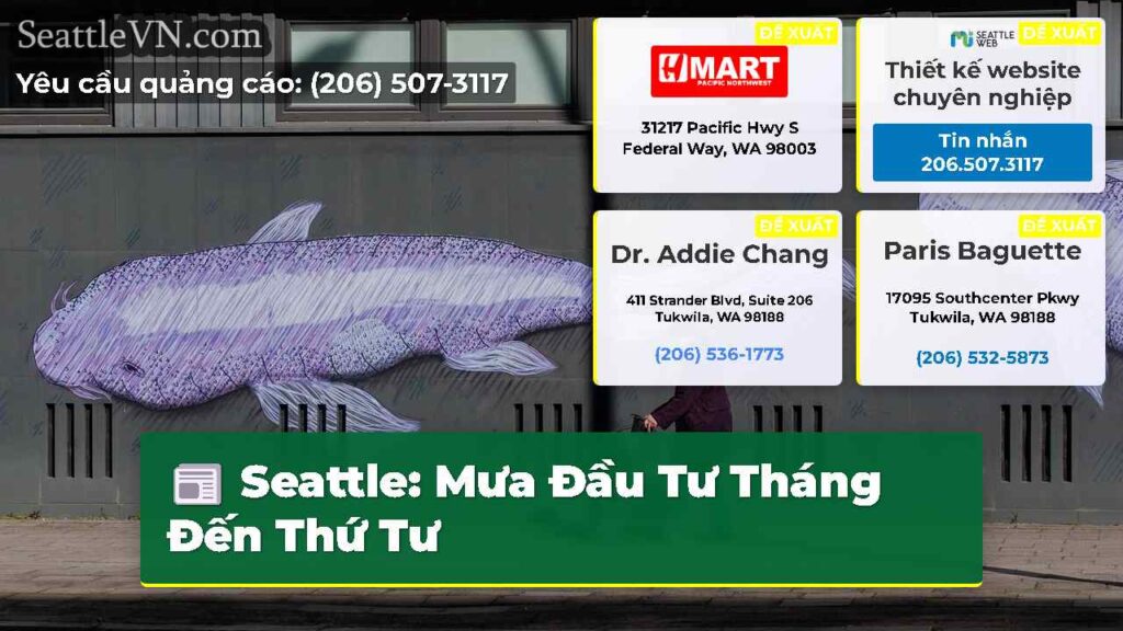 Seattle: Mưa Đầu Tư Tháng Đến Thứ Tư