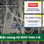 Bắn súng từ SUV trên I-5