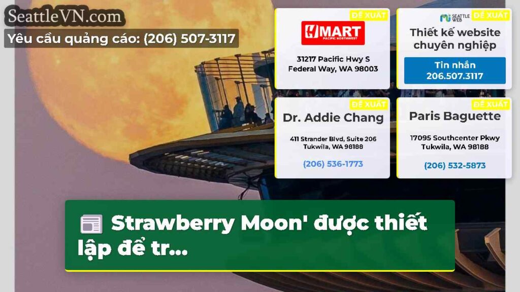 Strawberry Moon' được thiết lập để tr...