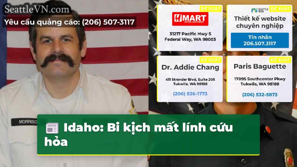 Idaho: Bi kịch mất lính cứu hỏa