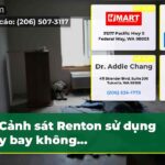 Cảnh sát Renton sử dụng máy bay không…