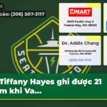 Tiffany Hayes ghi được 21 điểm khi Va…
