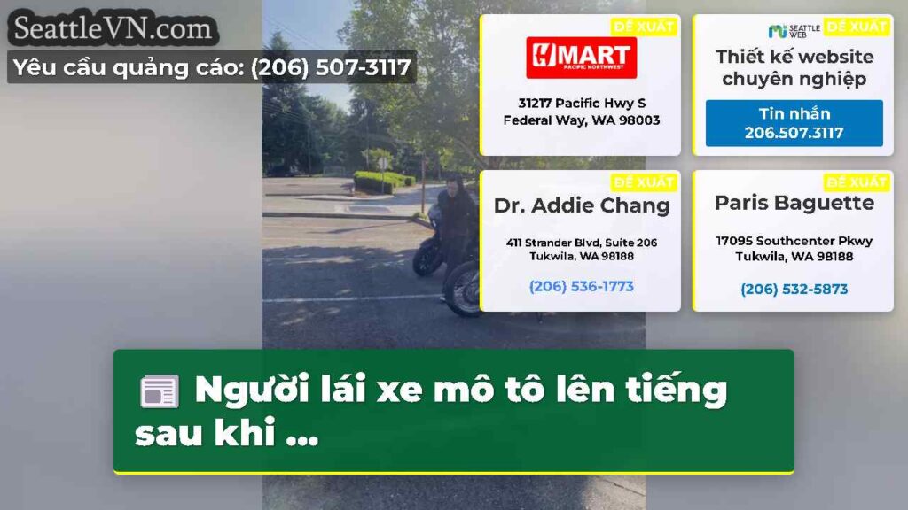 Người lái xe mô tô lên tiếng sau khi ...