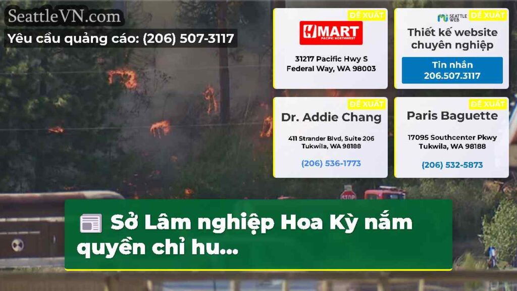 Sở Lâm nghiệp Hoa Kỳ nắm quyền chỉ hu...