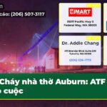 Cháy nhà thờ Auburn ATF vào cuộc