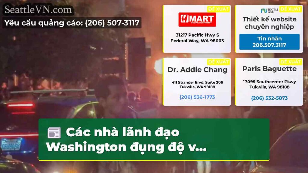 Các nhà lãnh đạo Washington đụng độ v...