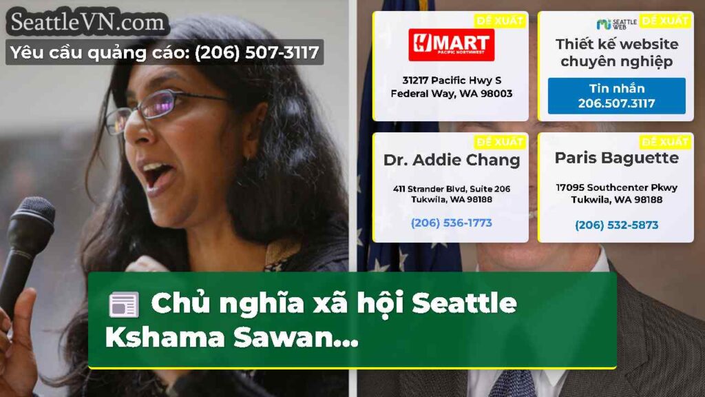 Chủ nghĩa xã hội Seattle Kshama Sawan...
