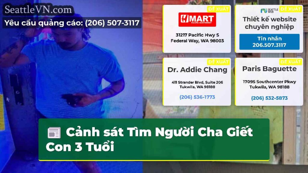 Cảnh sát Tìm Người Cha Giết Con 3 Tuổi