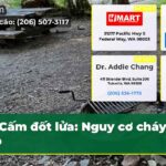 Cấm đốt lửa Nguy cơ cháy cao