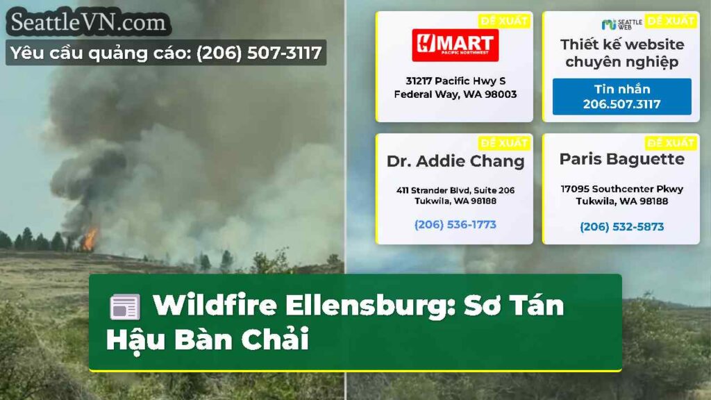 Wildfire Ellensburg: Sơ Tán Hậu Bàn Chải