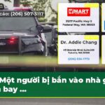 Một người bị bắn vào nhà gần sân bay …