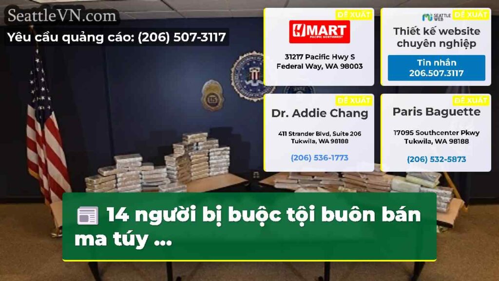 14 người bị buộc tội buôn bán ma túy ...