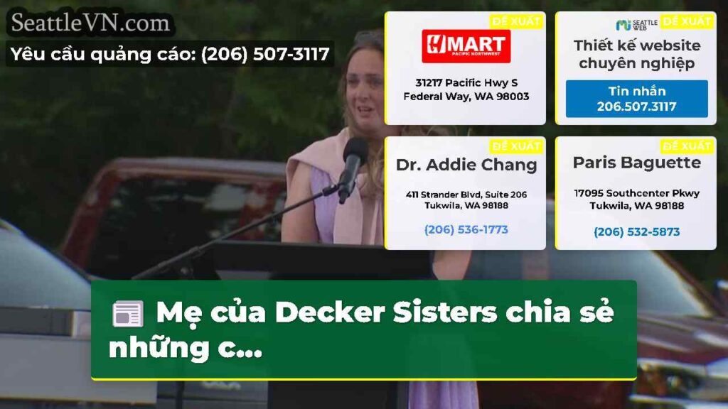 Mẹ của Decker Sisters chia sẻ những c...