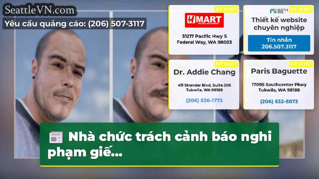 Nhà chức trách cảnh báo nghi phạm giế...