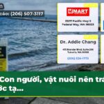 Con người vật nuôi nên tránh nước tạ…