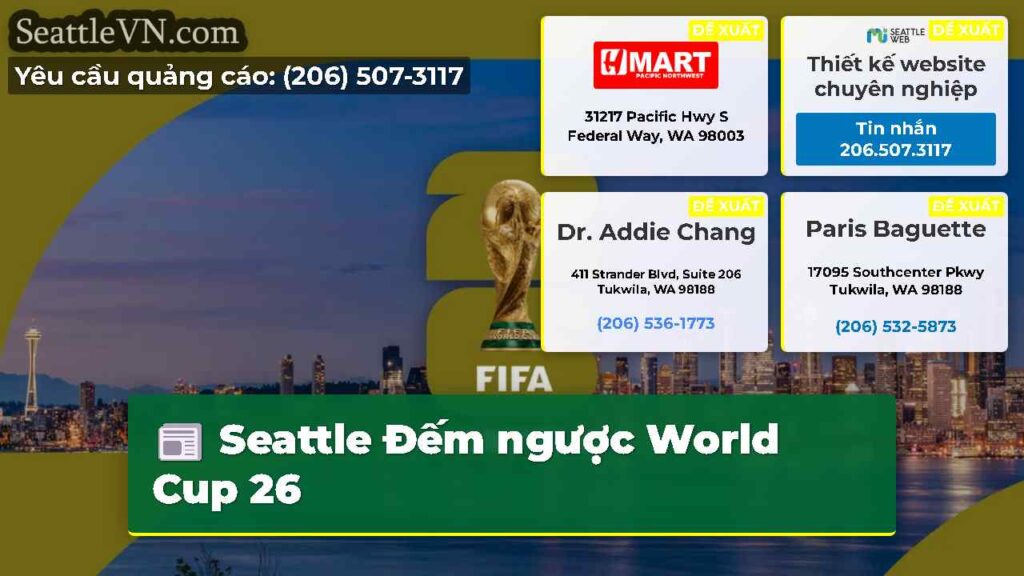 Seattle Đếm ngược World Cup 26