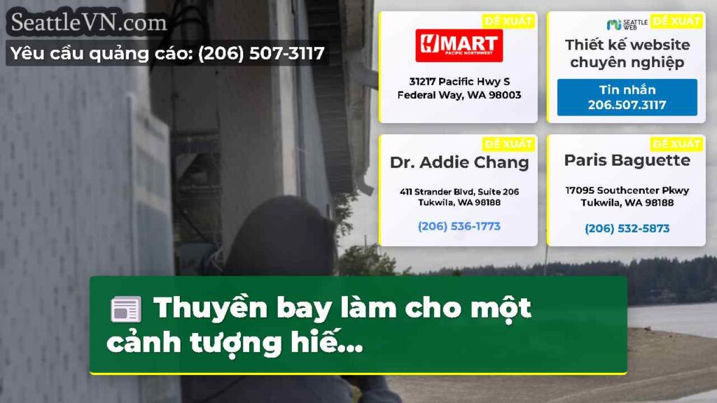 Thuyền bay làm cho một cảnh tượng hiế...